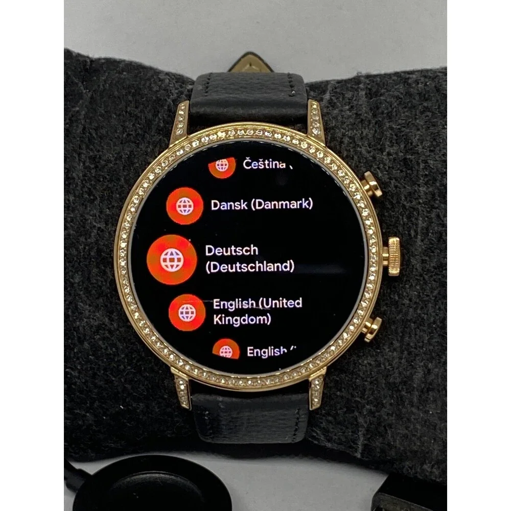 Fossil Gen 4 Authentic Digital Dial Smart Watch Custom Band FTW6011 LT438